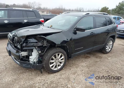 2017 Jeep Cherokee Limited 4X4 из США, поврежденный, VIN 1C4PJMDS0HW636134